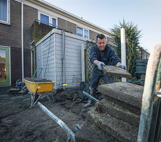 Tegels eruit, groen erin! Klimaatadaptatiestrategie Zeeland © Provincie Zeeland