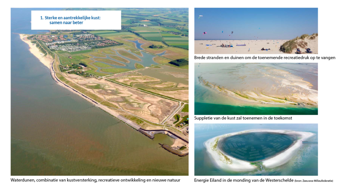 Kust en Voordelta: samen aan de slag (bron: Gebiedsagenda Zuidwestelijke Delta 2050)