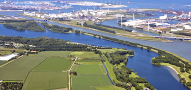 Luchtfoto Brielse Meer © Waterschap Hollandse Delta