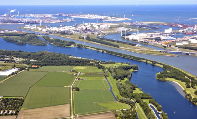 Luchtfoto Brielse Meer © Waterschap Hollandse Delta
