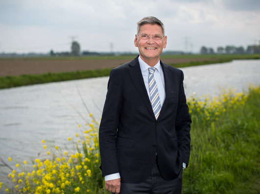 Kees Jan de Vet, dijkgraaf bij waterschap Brabantse Delta