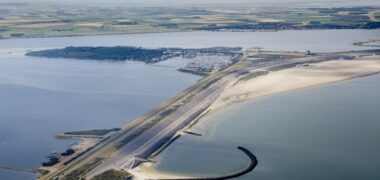 Luchtfoto Brouwersdam