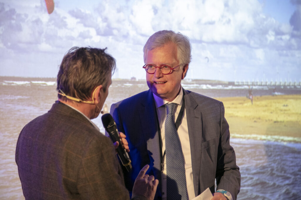 Deltacommissaris Peter Glas op de werkconferentie Zuidwestelijke Delta 2019