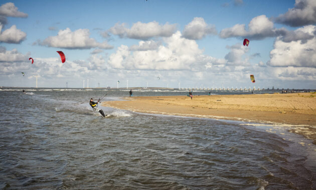 Zuidwestelijke Delta - Kiten bij Vrouwenpolder