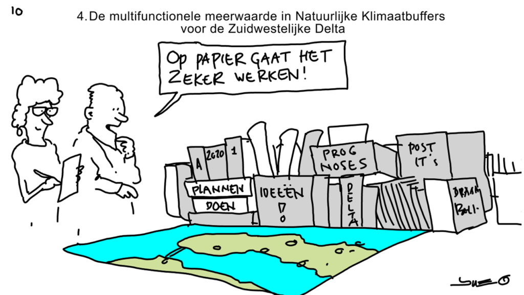 De multifunctionele meerwaarde in Natuurlijke klimaatbuffers voor de Zuidwestelijke Delta