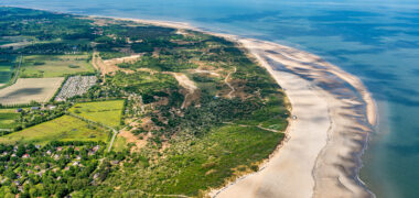 Luchtfoto Kust en Voordelta