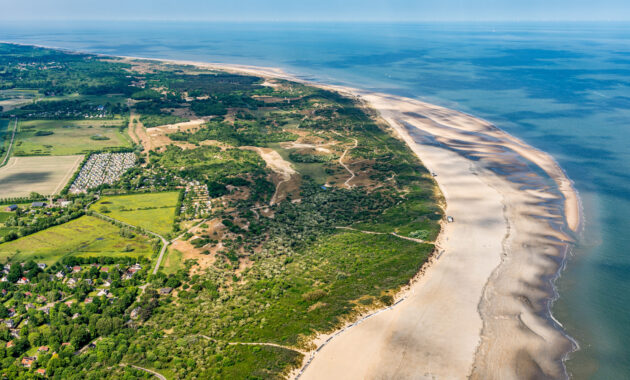 Luchtfoto Kust en Voordelta