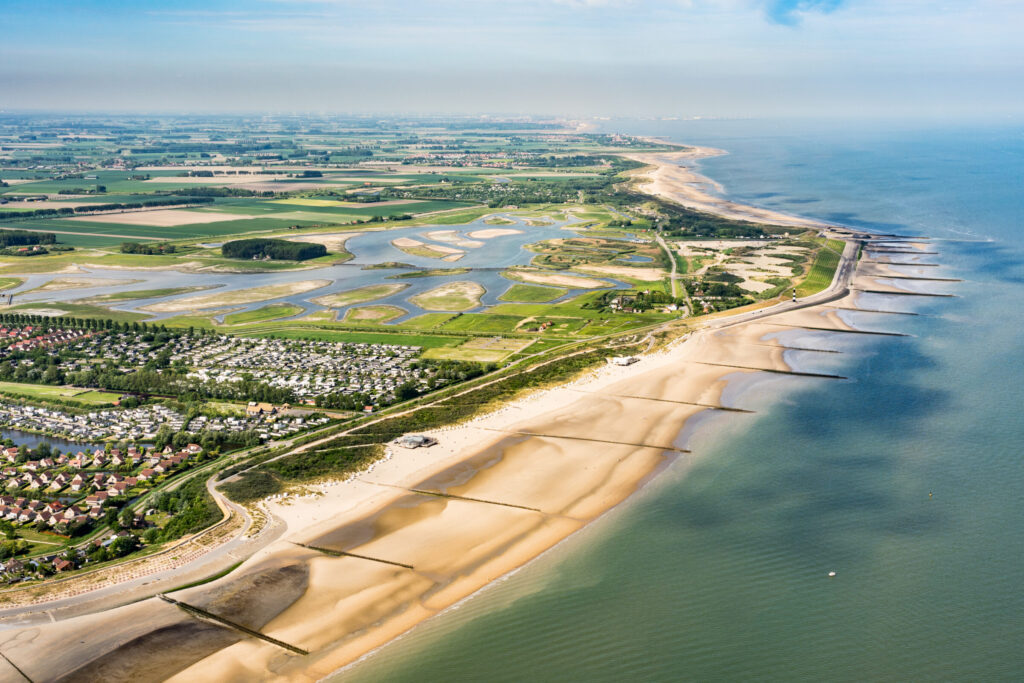 Luchtfoto Waterdunen door Edwin Paree