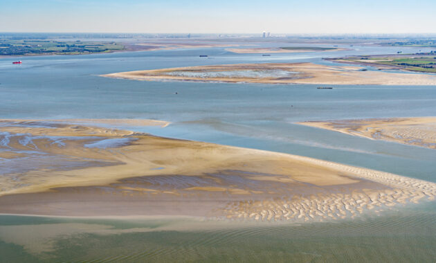 Luchtfoto Westerschelde - Edwin Paree