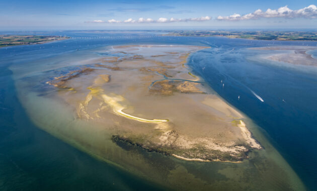 Luchtfoto Oosterschelde door Edwin Paree