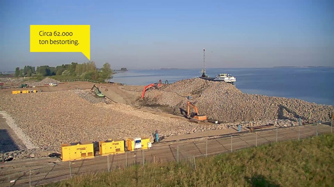 Timelapse Flakkeese Spuisluis